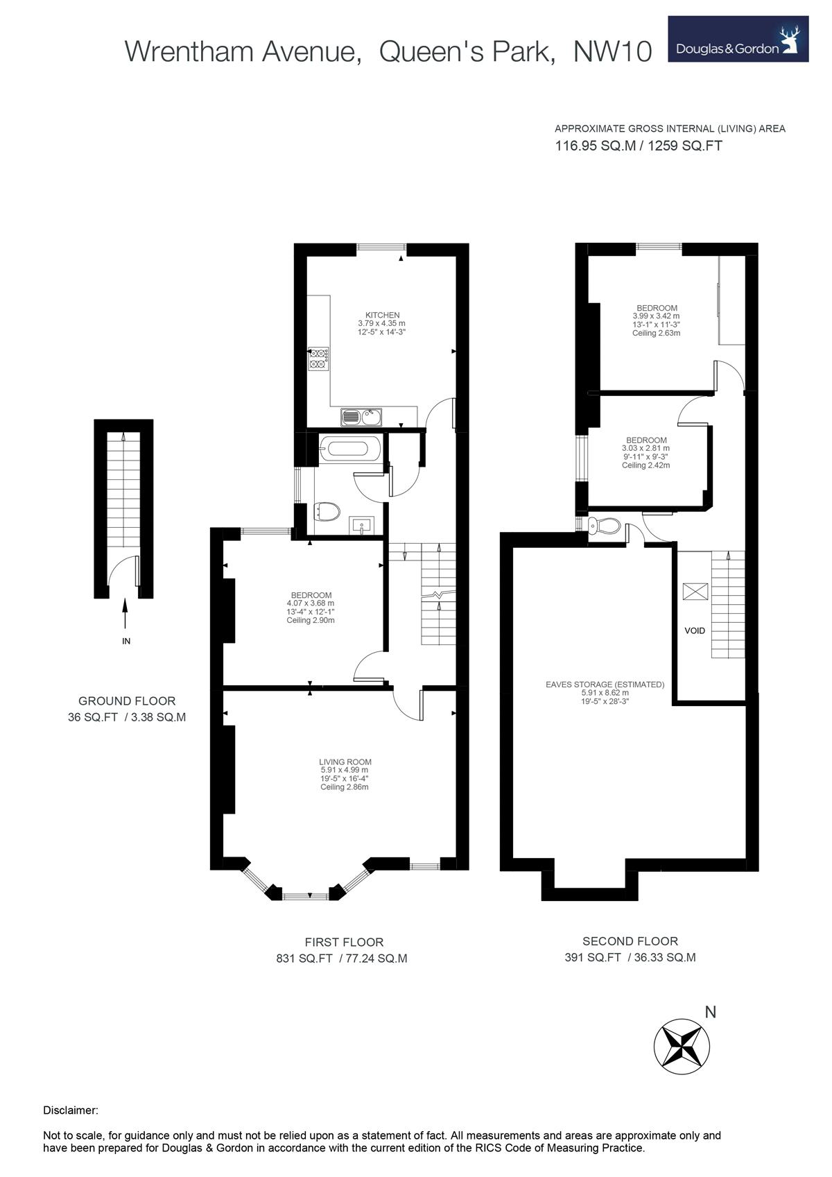 Flat For Sale in Wrentham Avenue, NW10 (ref 64297) Douglas & Gordon